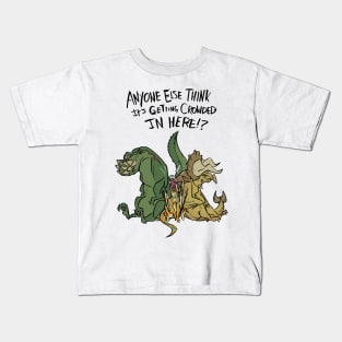 Crowded Monster Hunter Kids T-Shirt